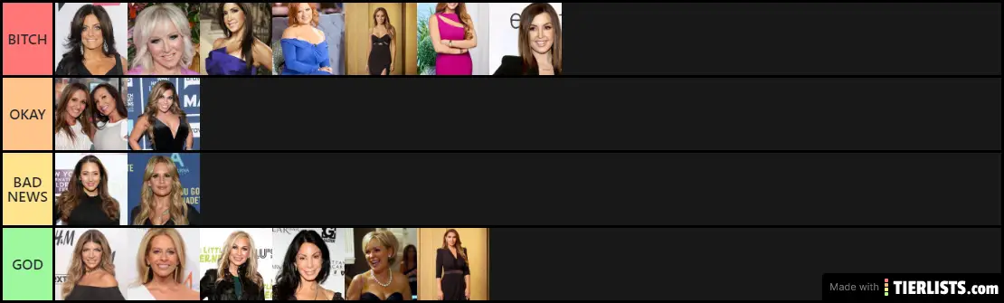 ranking the trashiest franchise (RHONJ)