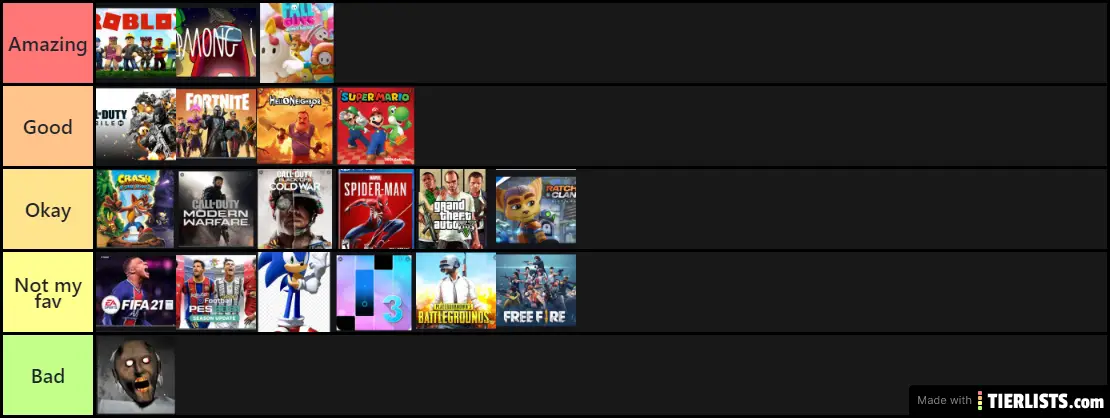 Some Random Games (never played half of them)