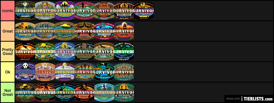 Survivor Seasons