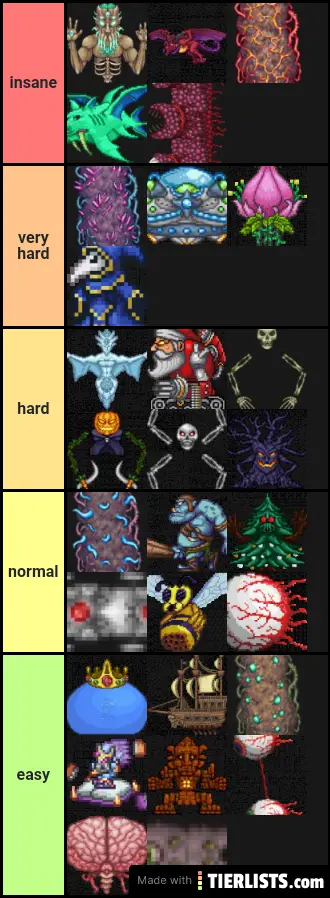 terraria bosses