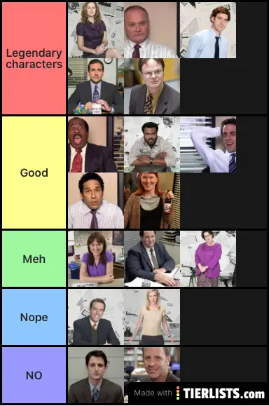 The office characters