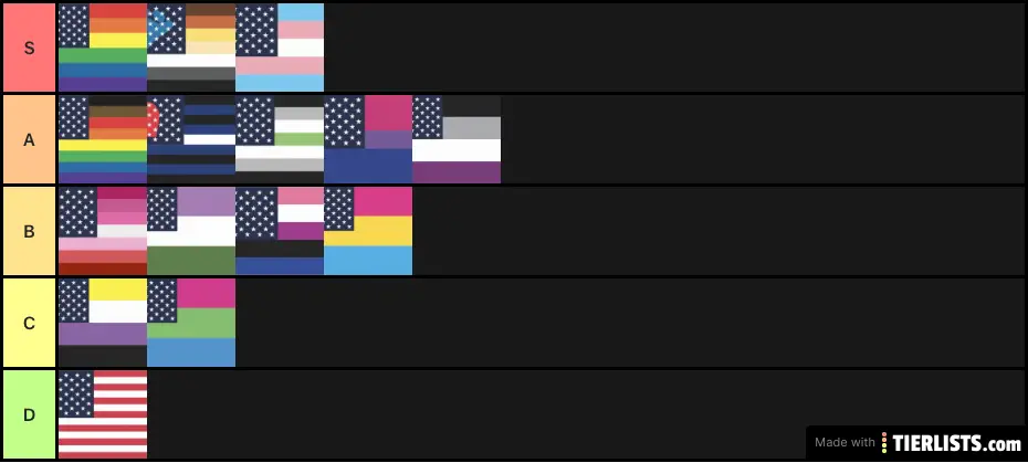 U.S. LGBTQIA+ Flags