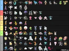 New Pokemon Tier List Shiny Tier List Maker Tierlists Com