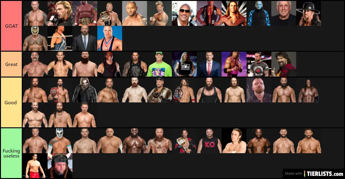 wwe roster page