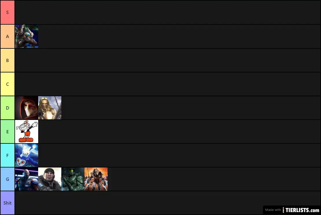 Xbox tier list